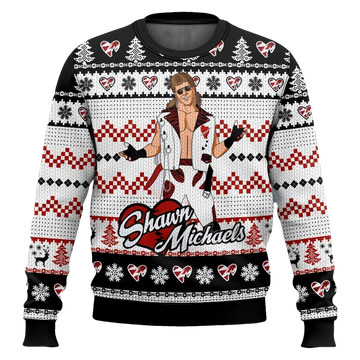 The Heartbreak Kid Shawn Michaels Christmas Ugly Sweater - Moonbestprint