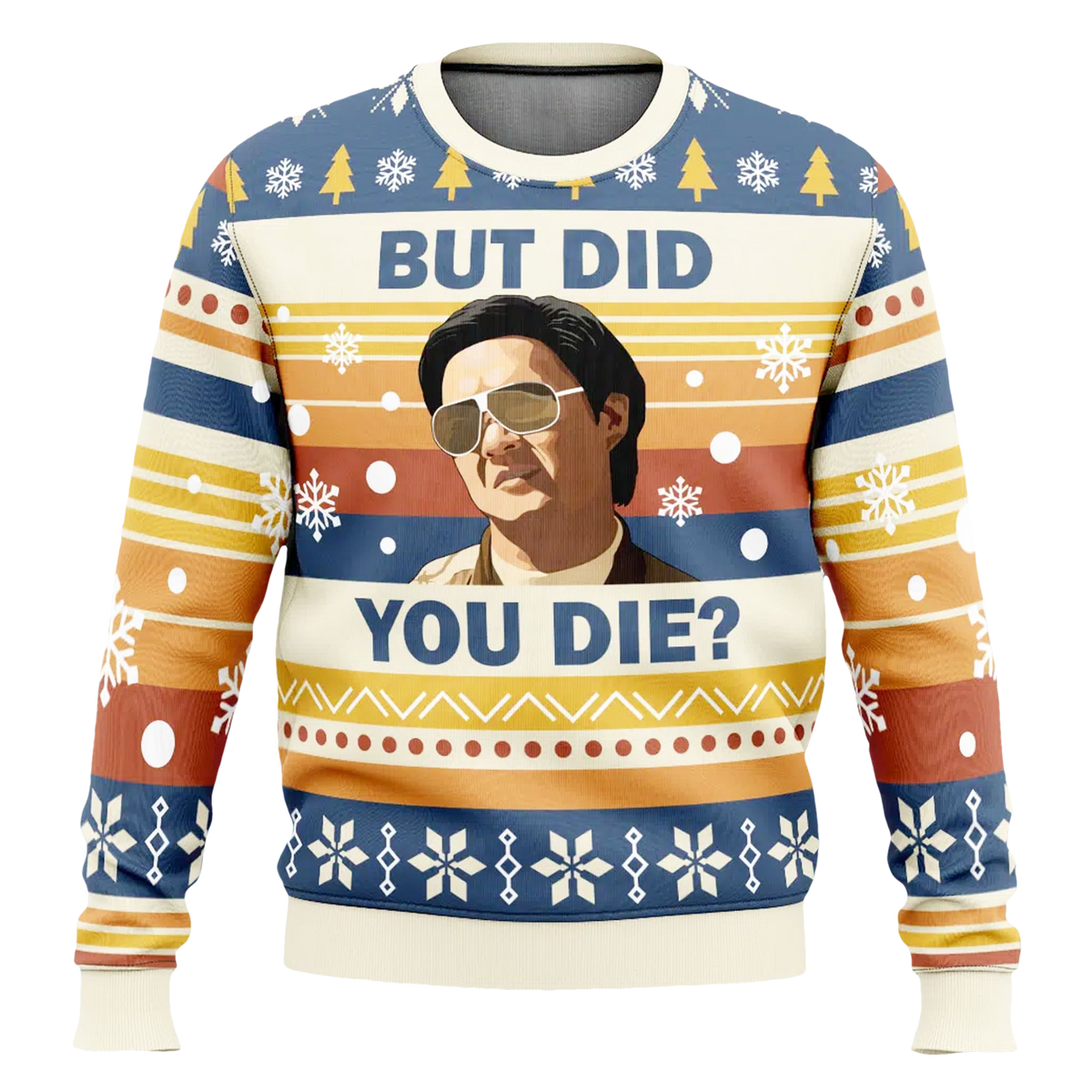 The Hangover But Did You Die Christmas Ugly Sweater - Moonbestprint