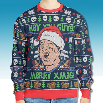 The Goonies Hey You Guys Ugly Christmas Sweater - Moonbestprint