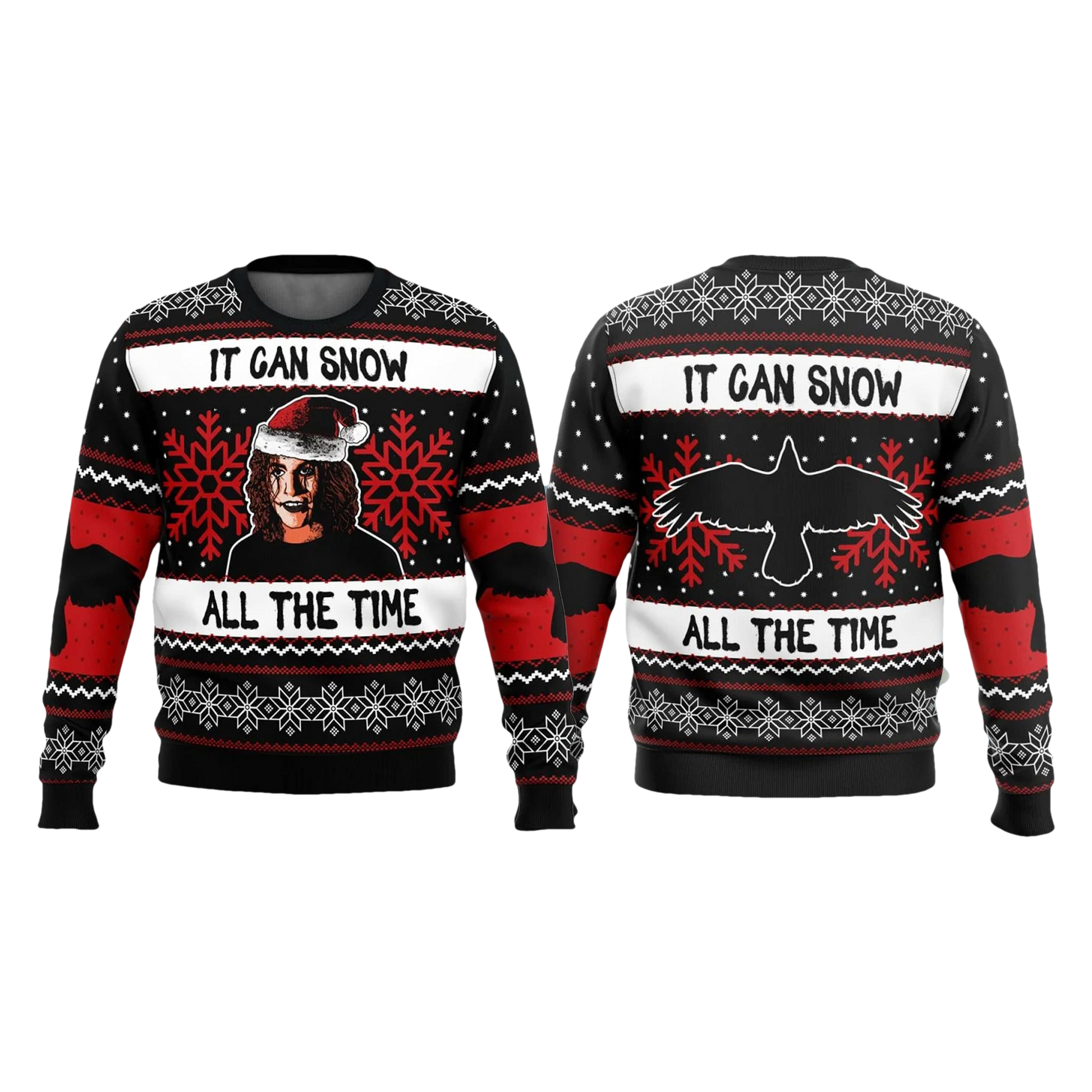 The Crow Eric Draven It Can Snow All The Time Ugly Sweater - Moonbestprint