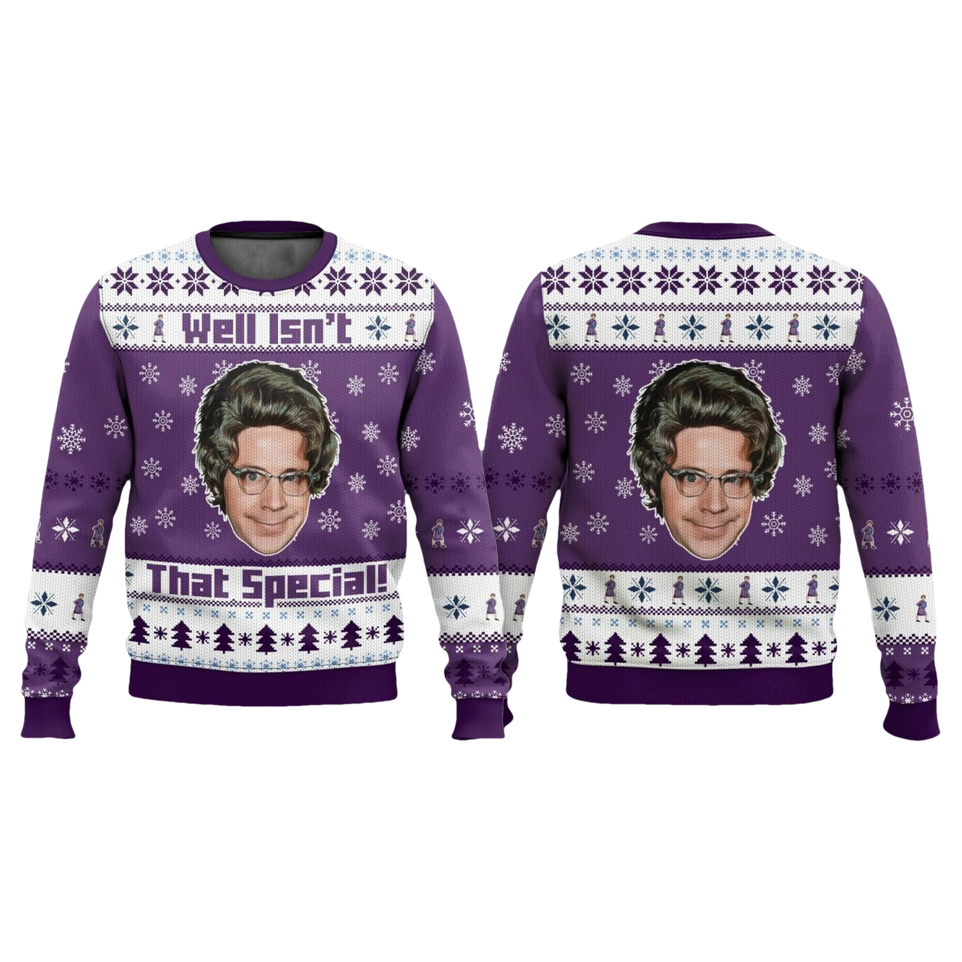 The Church Lady Magnet Well Isn't That Special Ugly Christmas Sweater - Moonbestprint