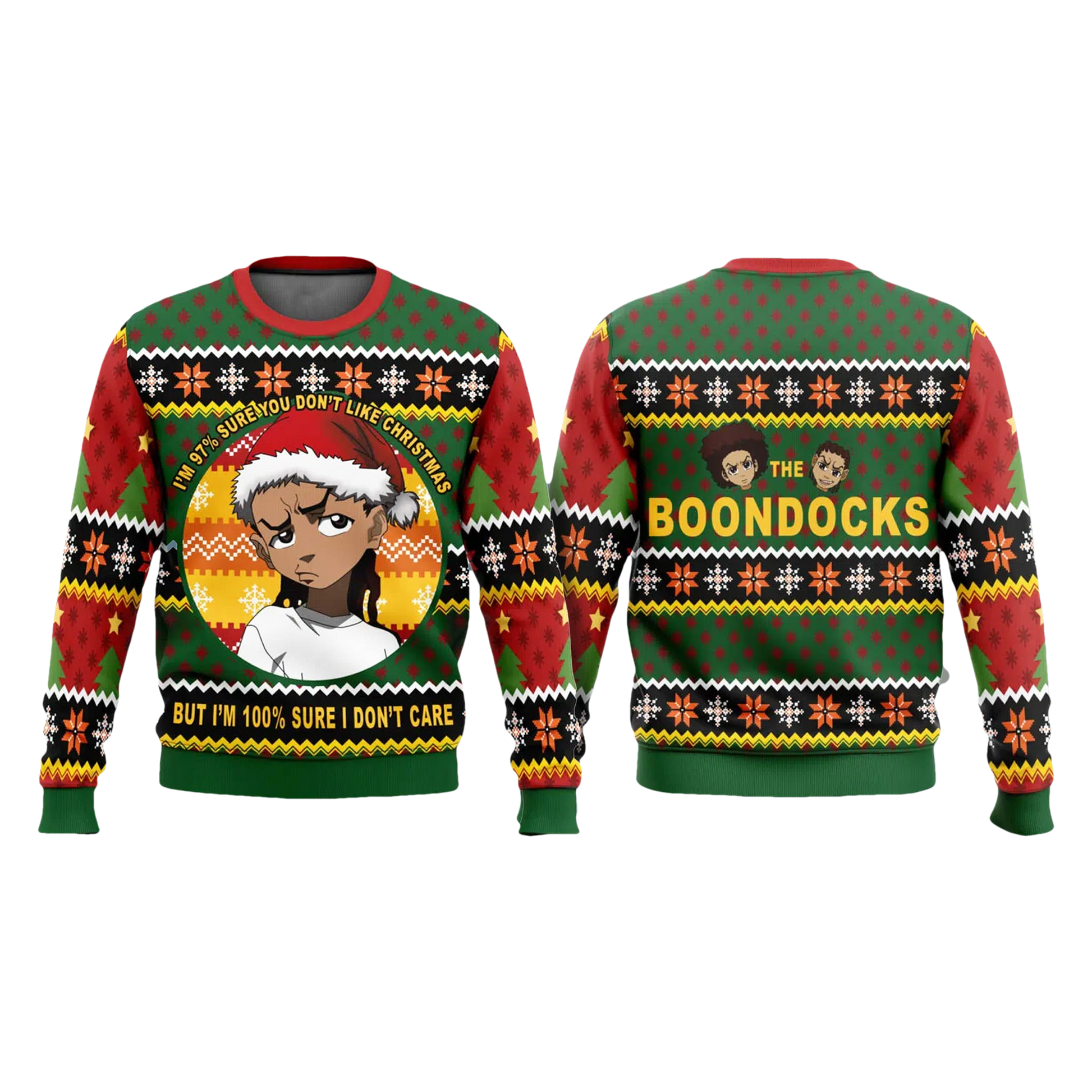 The Boondocks Riley Freeman Christmas Ugly Sweater - Moonbestprint