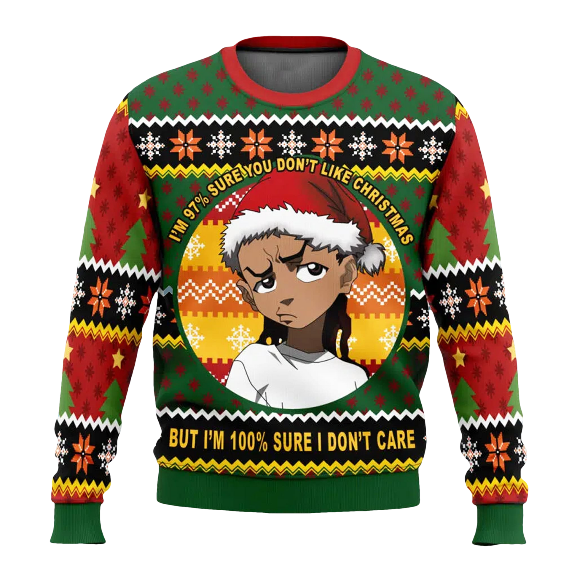 The Boondocks Riley Freeman Christmas Ugly Sweater - Moonbestprint