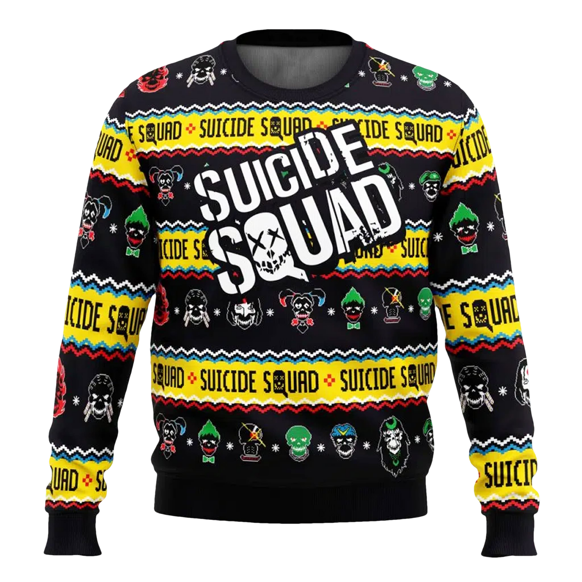 Suicide Squad DC Comics Ugly Christmas Sweater - Moonbestprint