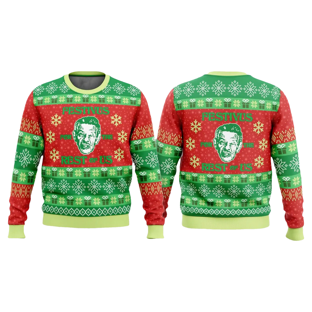 Seinfeld Festivus For The Rest of Us Christmas Ugly Sweater - Moonbestprint