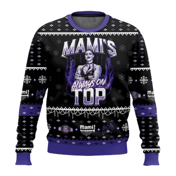 Rhea Ripley Mami's Always On Top Ugly Christmas Sweater - Moonbestprint