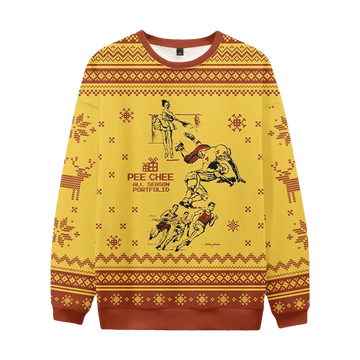 Pee Chee All Season Portfolid Ugly Christmas Sweater - Moonbestprint