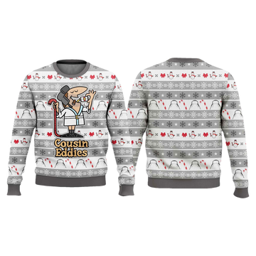 National Lampoon's Vacation Cousin Eddie Christmas Ugly Sweater - Moonbestprint