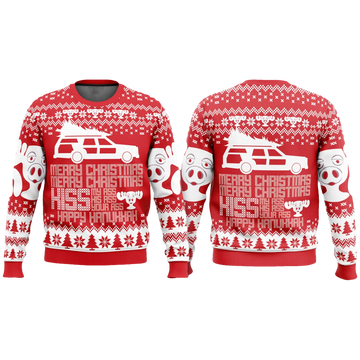 National Lampoon's Vacation Funny Ugly Christmas Sweater - Moonbestprint