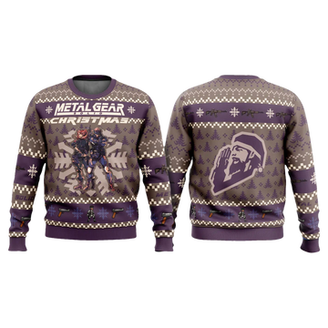 Metal Gear Solid Vintage Ugly Christmas Sweater - Moonbestprint