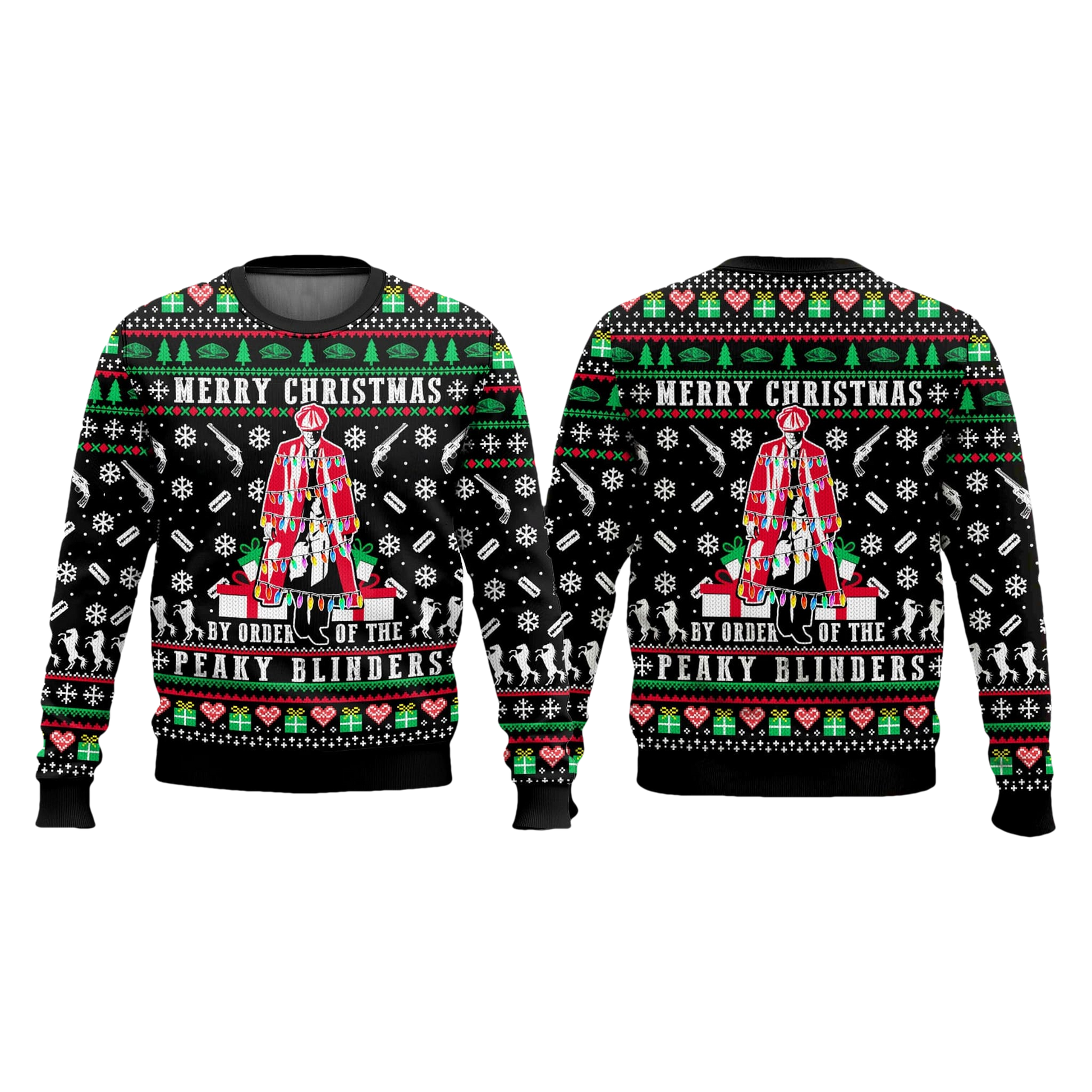 Merry Christmas By The Order Of The Peaky Blinders Ugly Sweater - Moonbestprint