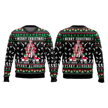 Merry Christmas By The Order Of The Peaky Blinders Ugly Sweater - Moonbestprint