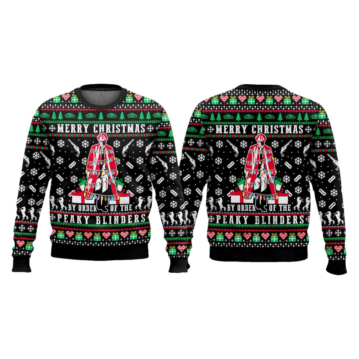 Merry Christmas By The Order Of The Peaky Blinders Ugly Sweater - Moonbestprint