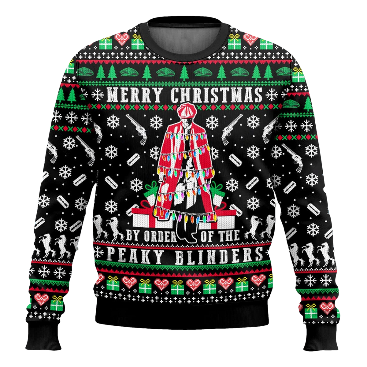 Merry Christmas By The Order Of The Peaky Blinders Ugly Sweater - Moonbestprint