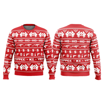 McClane Winter Die Hard Guns Ugly Christmas Sweater - Moonbestprint