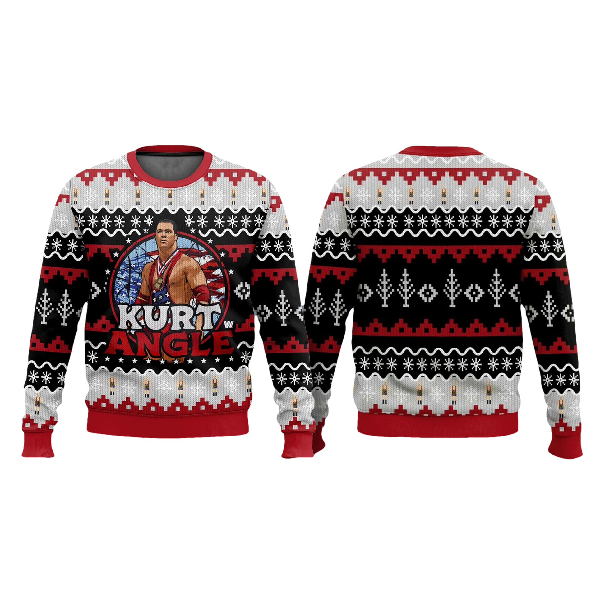 Kurt Angle Legend Ugly Christmas Sweater - Moonbestprint
