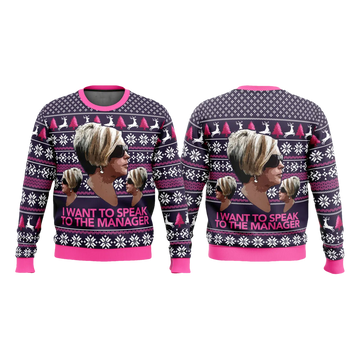 Karen Women I Want To Speak To The Manager Ugly Sweater - Moonbestprint