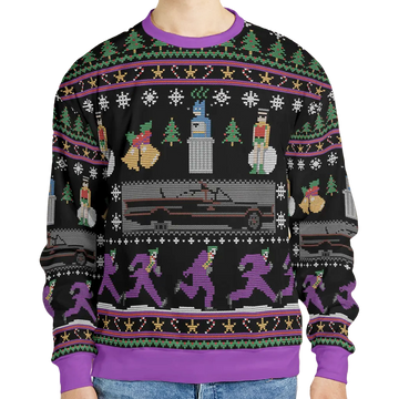 Jingle Smells Batman Joker Ugly Christmas Sweater - Moonbestprint