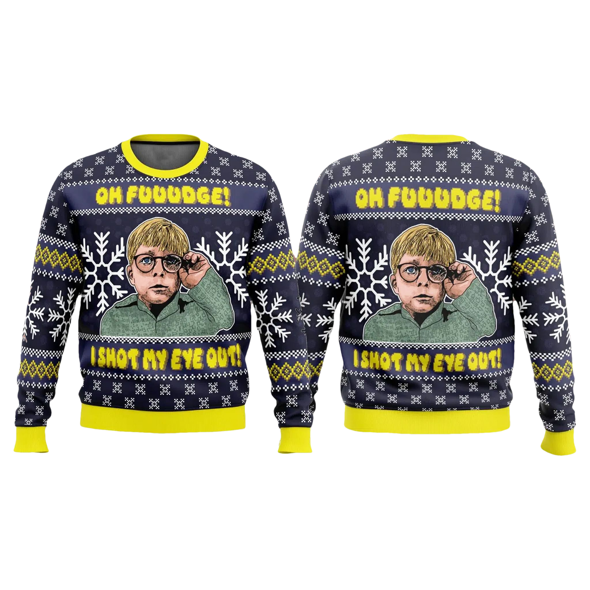 I Shot My Eye Out A Christmas Story Ugly Christmas Sweater - Moonbestprint