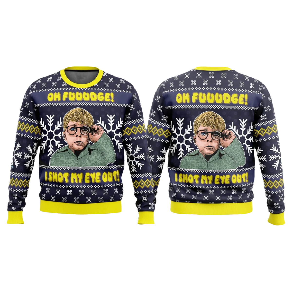 I Shot My Eye Out A Christmas Story Ugly Christmas Sweater - Moonbestprint