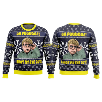 I Shot My Eye Out A Christmas Story Ugly Christmas Sweater - Moonbestprint