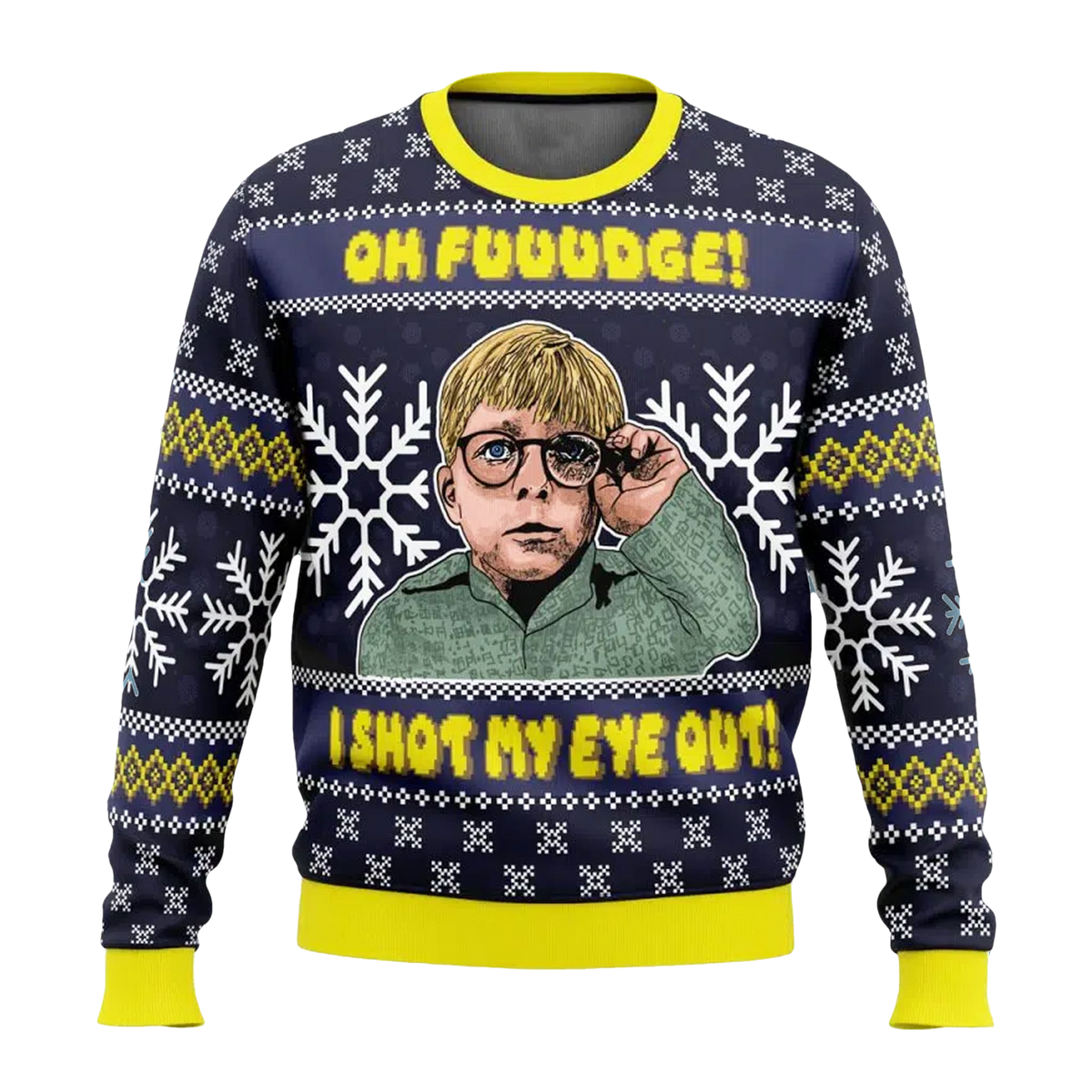 I Shot My Eye Out A Christmas Story Ugly Christmas Sweater - Moonbestprint