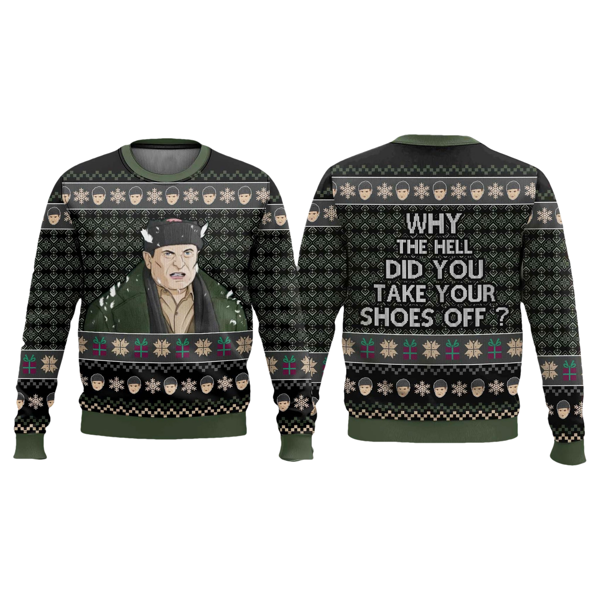 Home Alone Harry Lyme Christmas Ugly Sweater - Moonbestprint