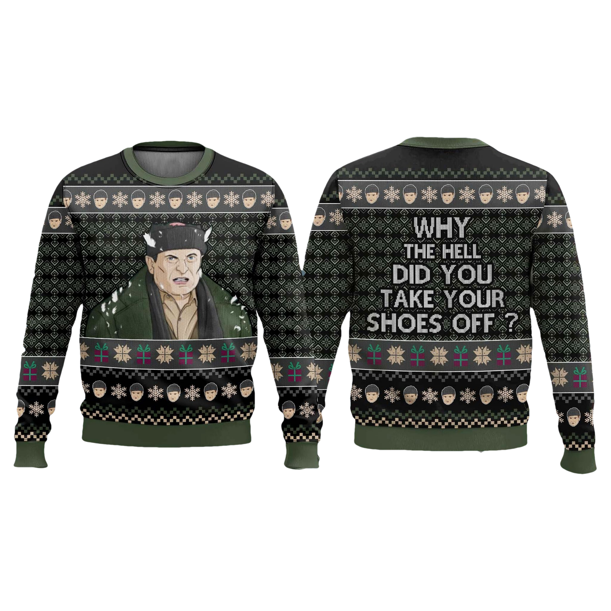 Home Alone Harry Lyme Christmas Ugly Sweater - Moonbestprint