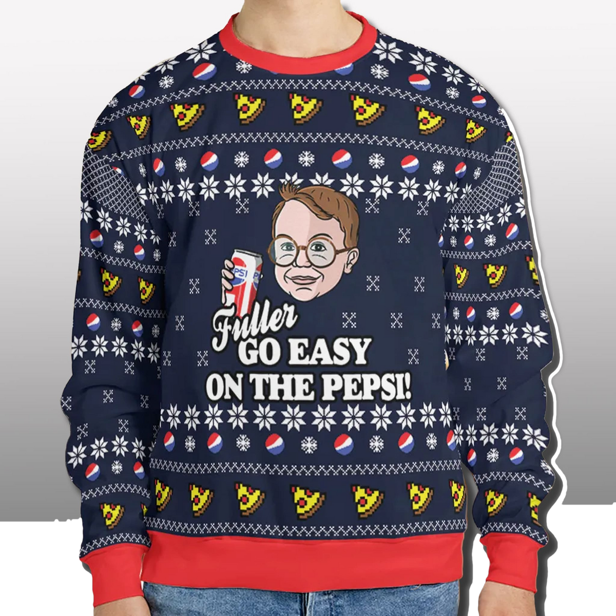 Fuller Go Easy On The Pepsi Home Alone Ugly Christmas Sweater - Moonbestprint