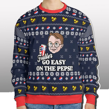 Fuller Go Easy On The Pepsi Home Alone Ugly Christmas Sweater - Moonbestprint