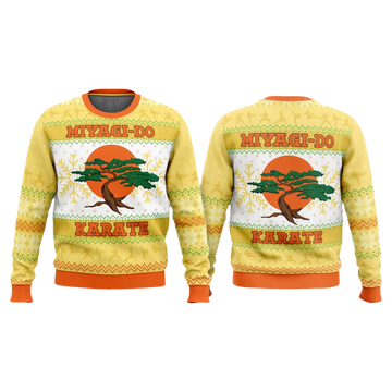 Cobra Kai Miyagi-Do Christmas Ugly Sweater - Moonbestprint