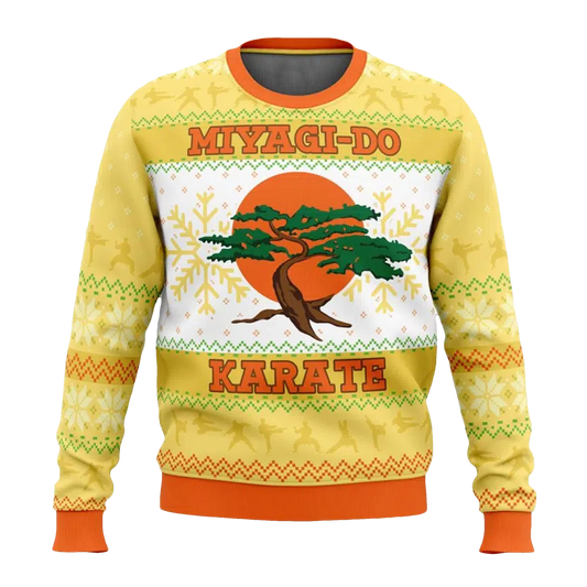 Cobra Kai Miyagi-Do Christmas Ugly Sweater - Moonbestprint