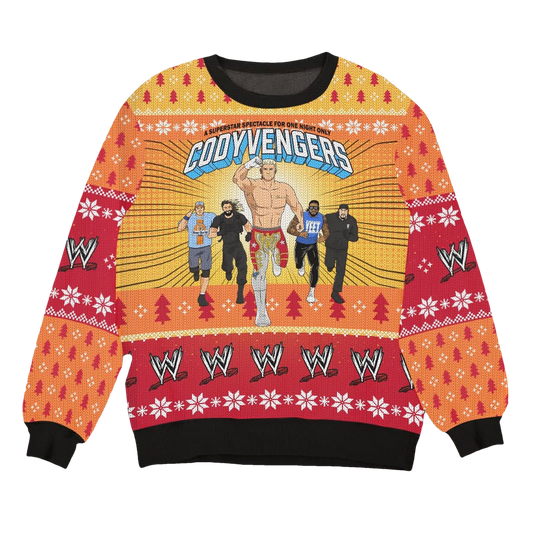Cody Avengers Cody Rhodes WWE Ugly Christmas Sweater - Moonbestprint