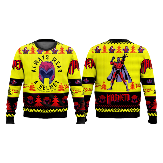 Classic Magneto X-men 97 Ugly Christmas Sweater - Moonbestprint