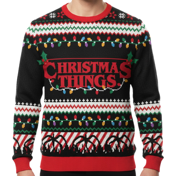 Christmas Things Stranger Things 5 Ugly Sweatshirt - Moonbestprint