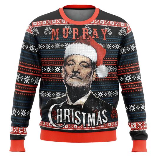 Bill Murray Christmas Ugly Sweater - Moonbestprint