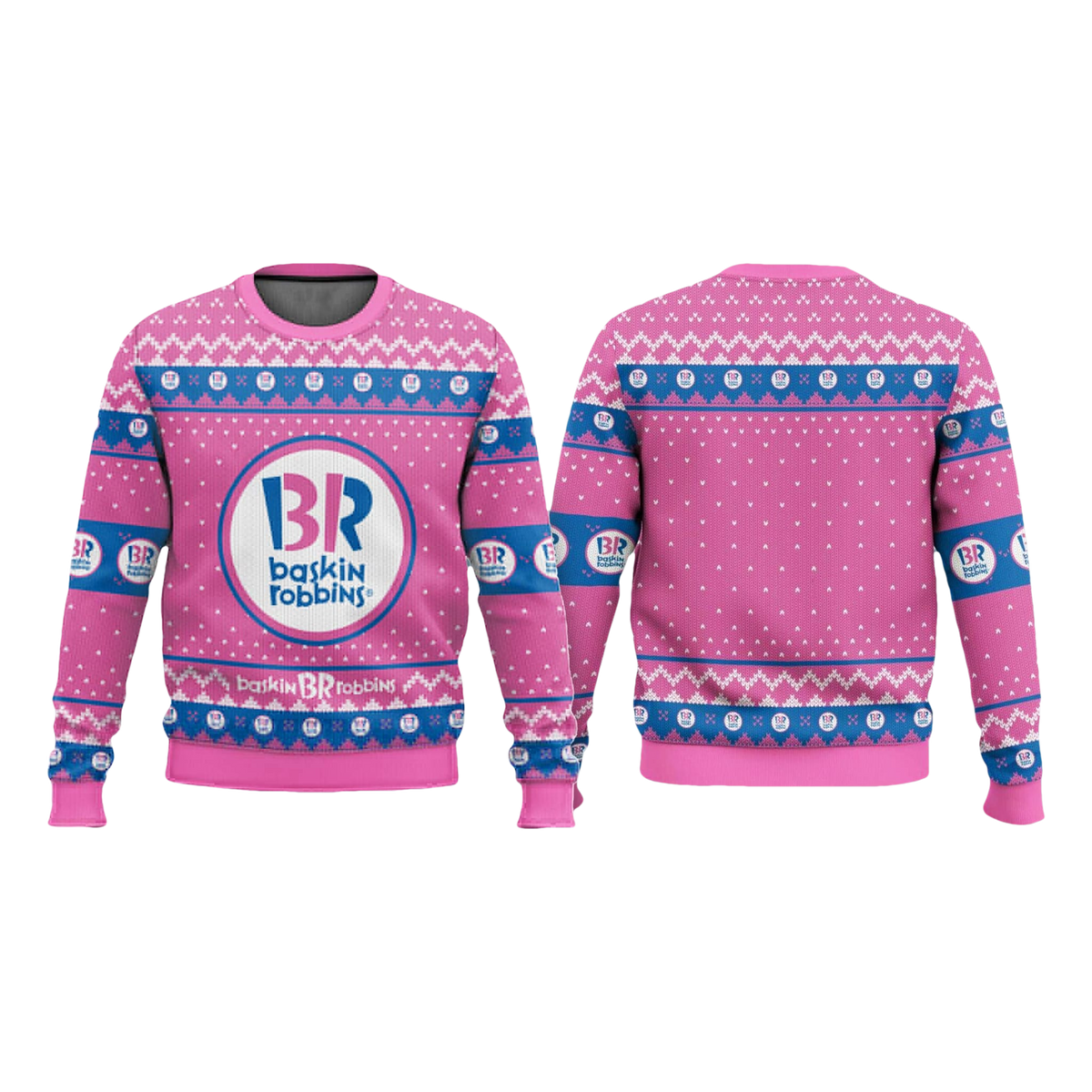 Baskin-Robbins Ugly Christmas Sweater - Moonbestprint