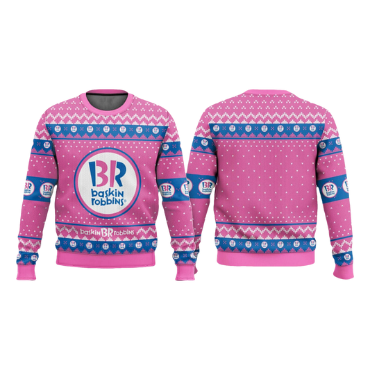 Baskin-Robbins Ugly Christmas Sweater - Moonbestprint