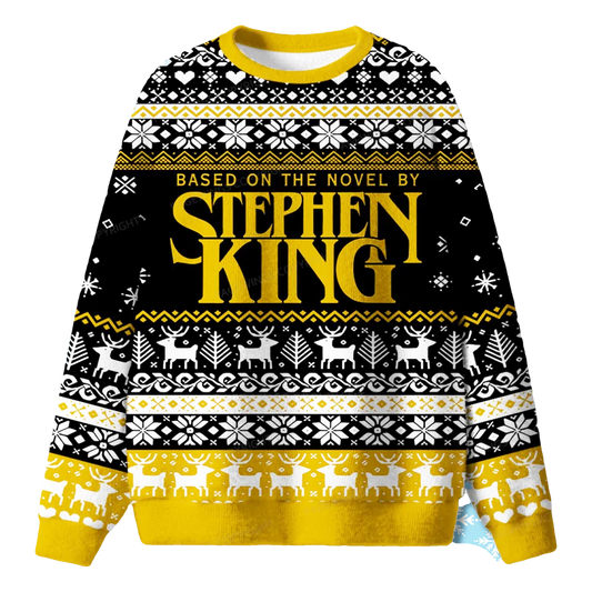 Based On The Novel By Stephen King Ugly Christmas Sweater - Moonbestprint