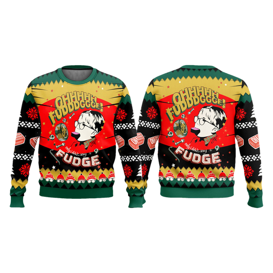 A Christmas Story Ohh Fudge Christmas Ugly Sweater - Moonbestprint