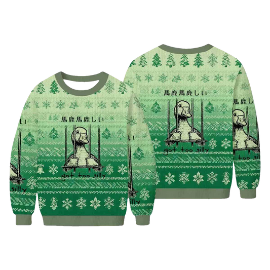 Got Too Silly Ugly Christmas Sweater - Moonbestprint