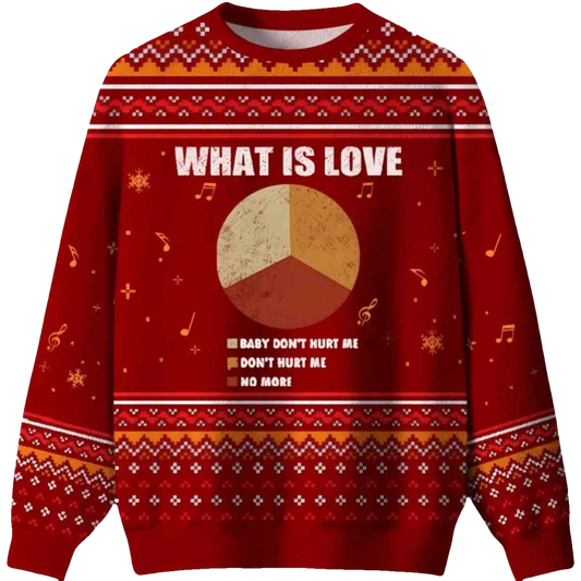 What is Love Ugly Christmas Sweater - Moonbestprint