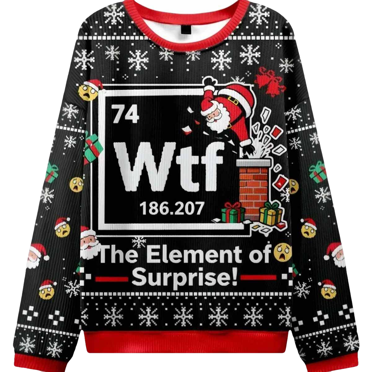 Essential Elements Christmas Ugly Christmas Sweater - Moonbestprint