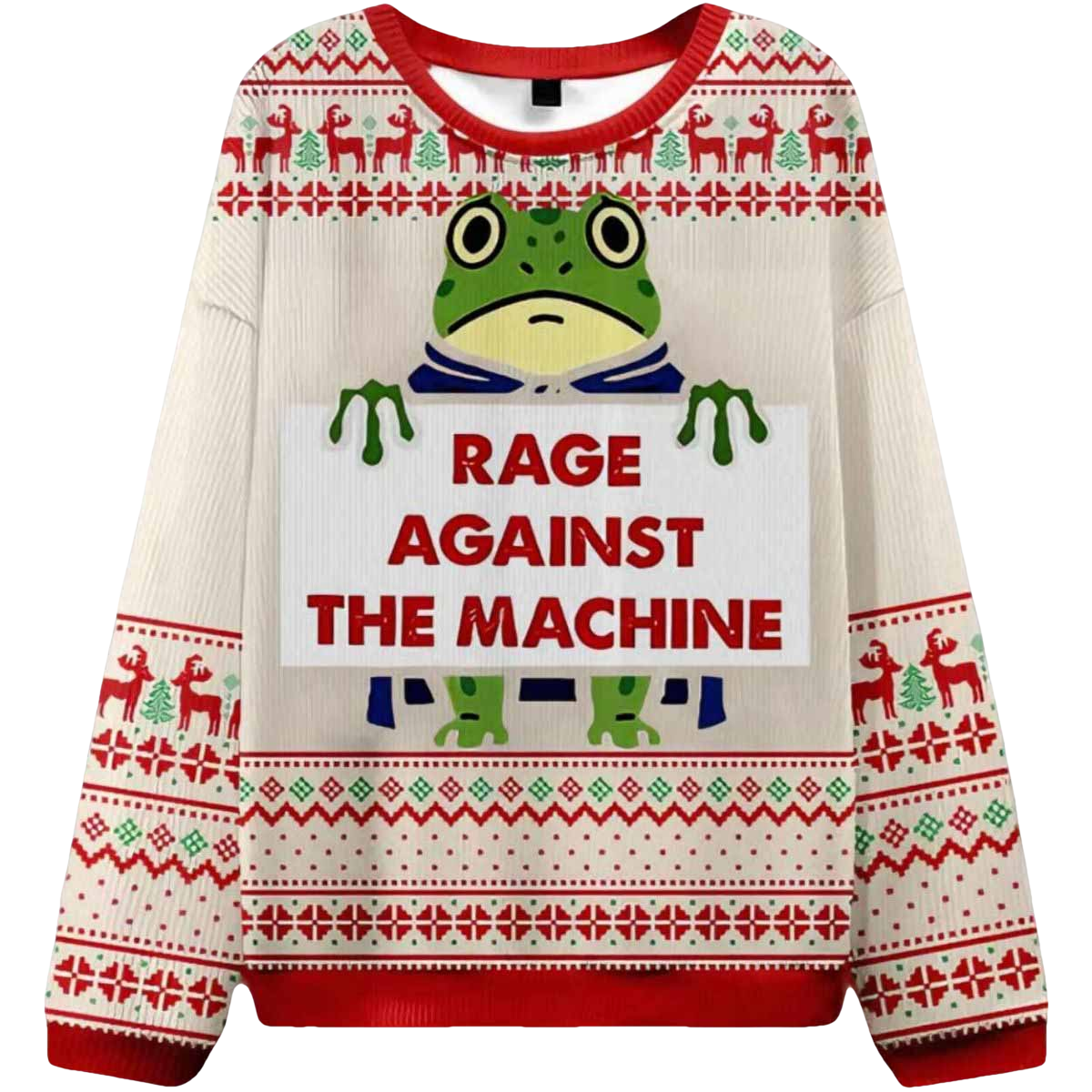 Rage Against The Machine Ugly Christmas Sweater - Moonbestprint