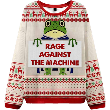 Rage Against The Machine Ugly Christmas Sweater - Moonbestprint