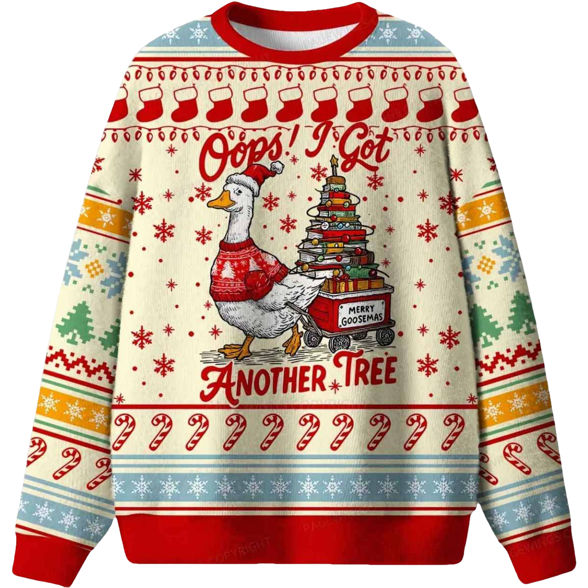Oops I Got Another Tree Ugly Christmas Sweater - Moonbestprint