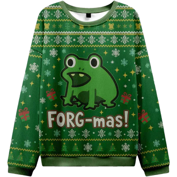 Funny Forg Japan Ugly Christmas Sweater - Moonbestprint