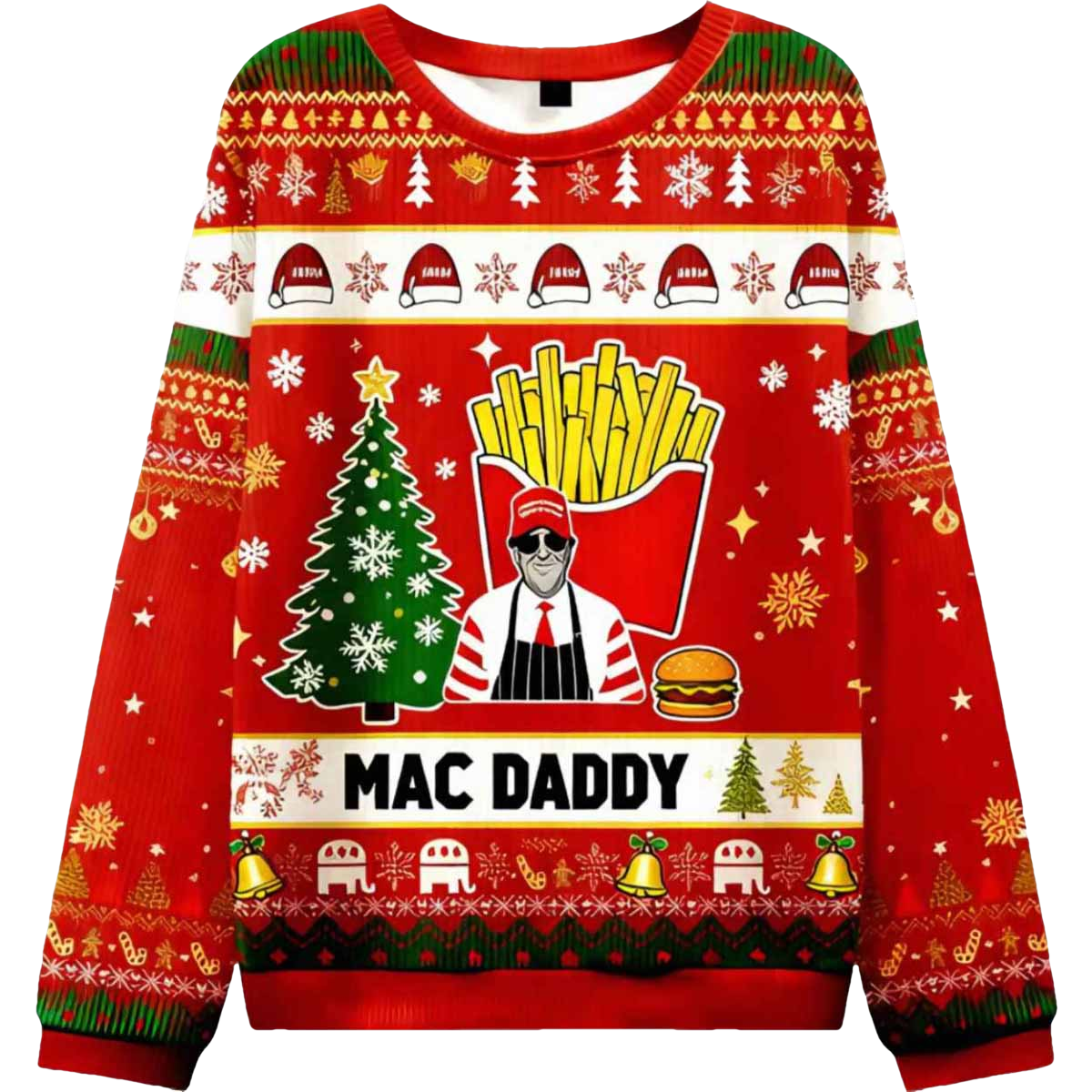Mac Daddy Ugly Christmas Sweater - Moonbestprint