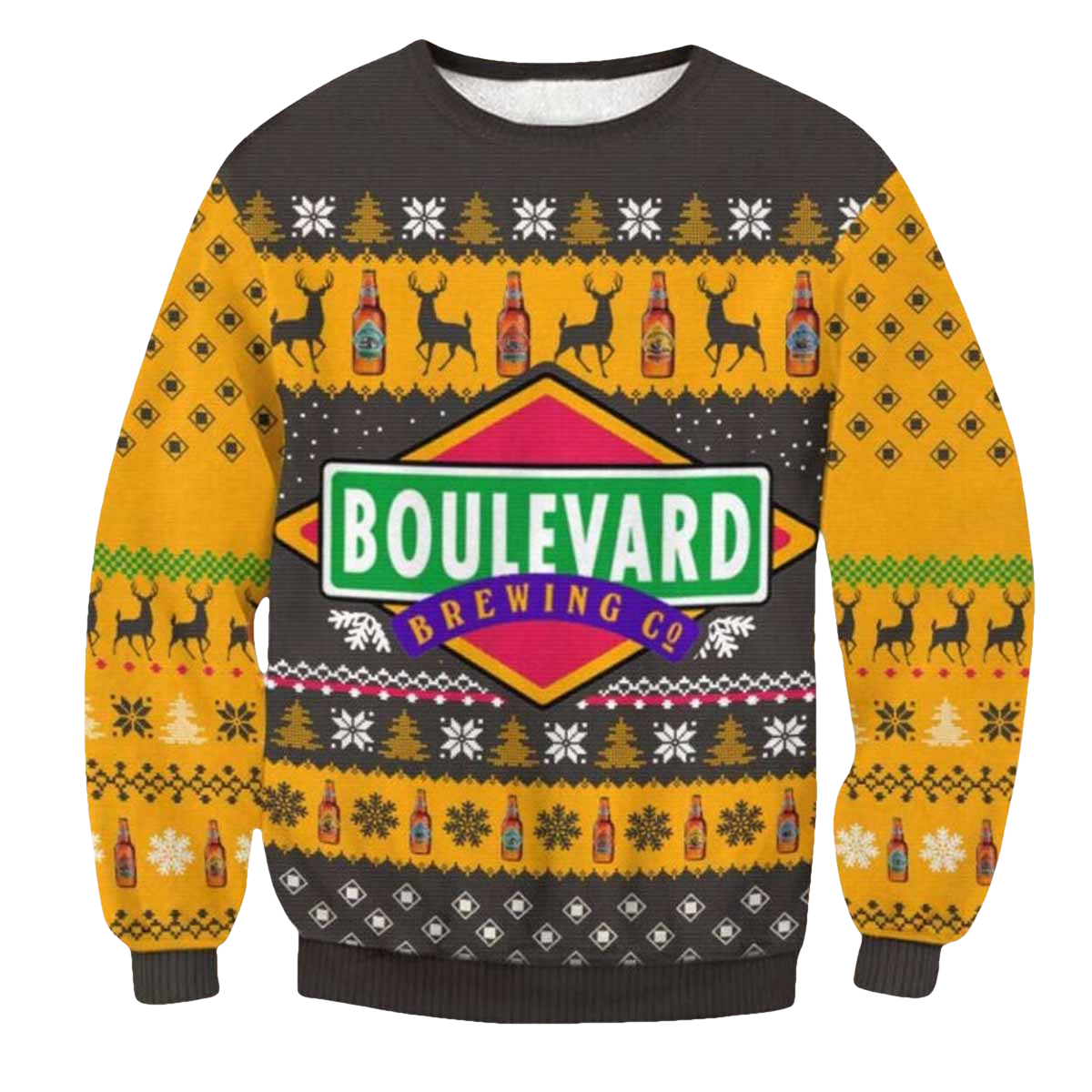 Boulevard Ugly Christmas Sweater - Moonbestprint