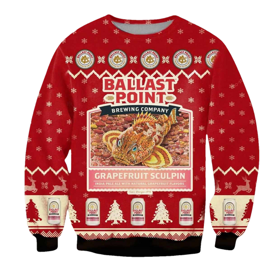 Ballast Point Ugly Christmas Sweater - Moonbestprint